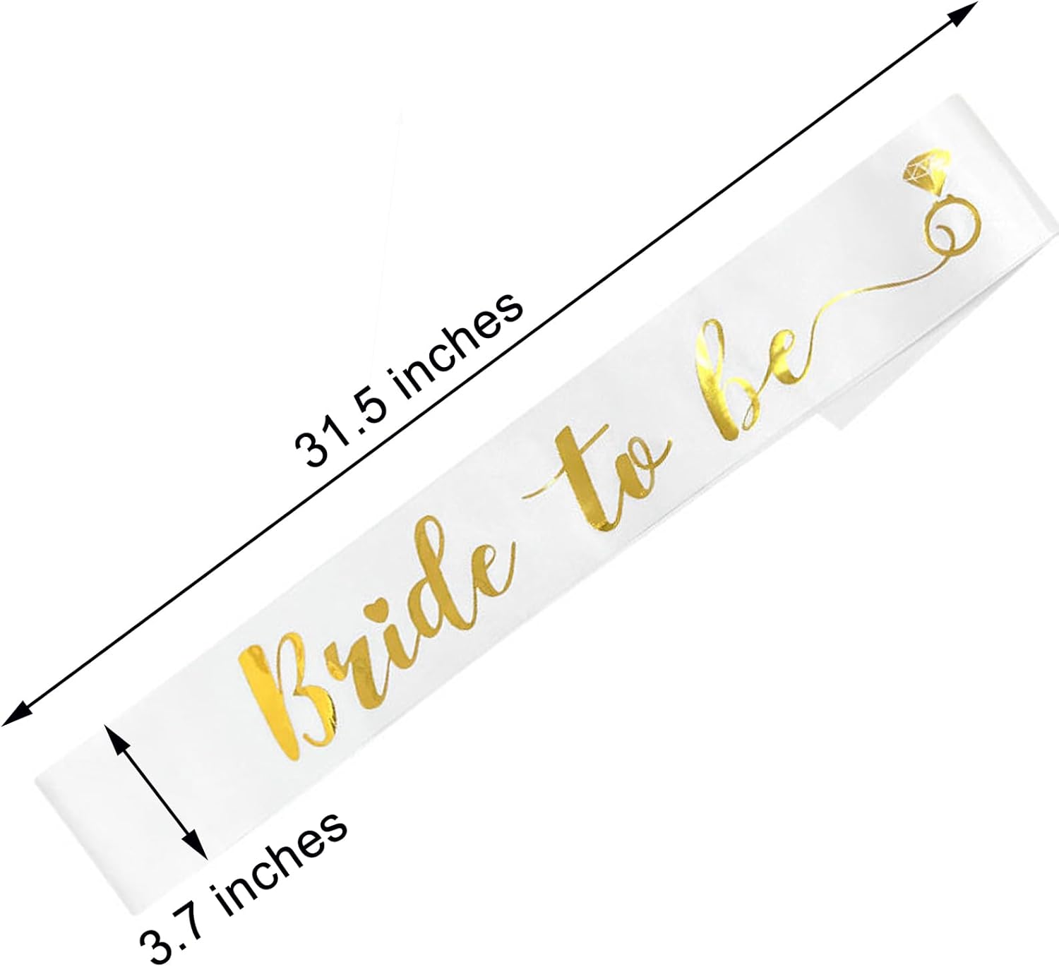 Bride to Be Sash – 1 banda para despedida de soltera, suministros de fiesta de despedida de soltera, decoración de fiesta, accesorios de recuerdos