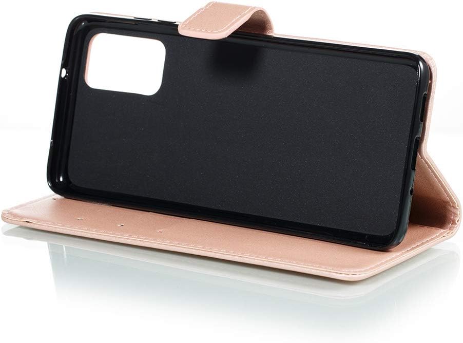 Funda de cuero tipo cartera para teléfono Samsung Galaxy S20 Glaxay S 20 5G de 6.2 pulgadas con ranura para tarjeta de crédito, función atril, funda