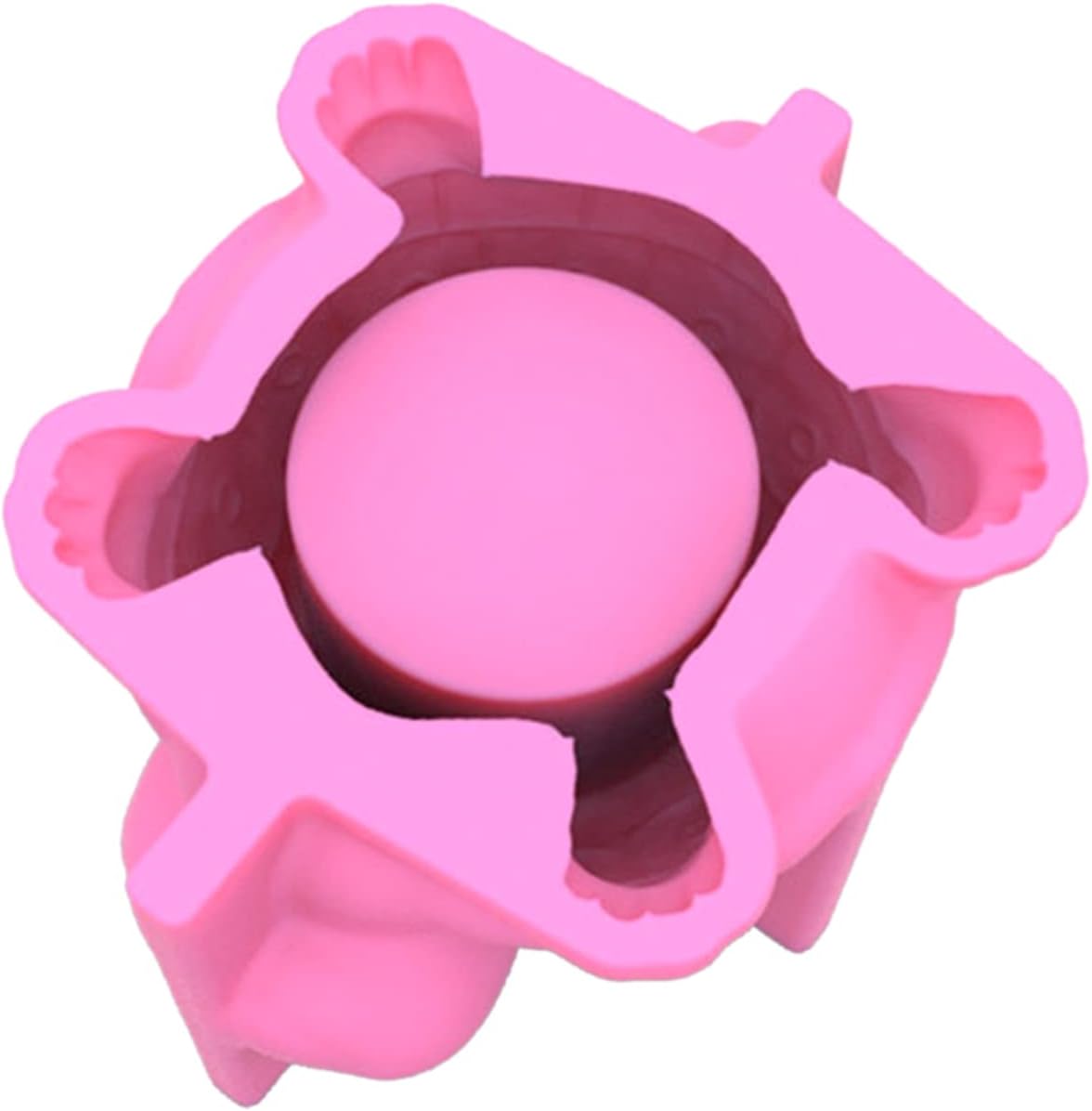 Molde de silicona para macetas de tortuga, molde de resina para suculentas, animales, divertido, lindo escritorio, hogar, D, maceta, moldes de