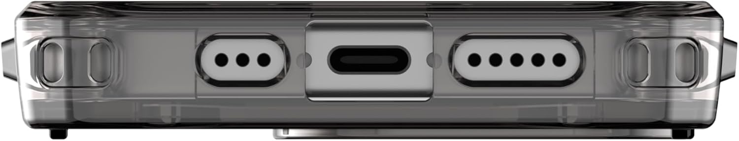 URBAN ARMOR GEAR UAG – Funda compatible con iPhone 15 Pro de 6.1 pulgadas, cubierta protectora resistente a las caídas de grado militar transparente