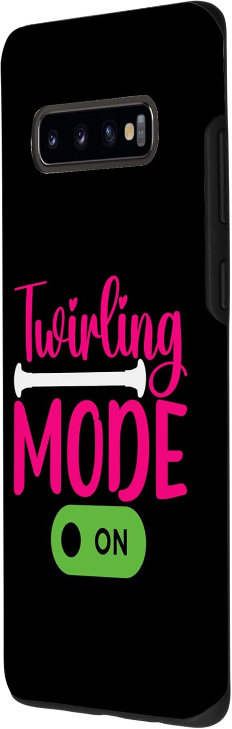 Galaxy S10+ Baton Twirling Outfit Majorette Baton Twirler Gifts Case