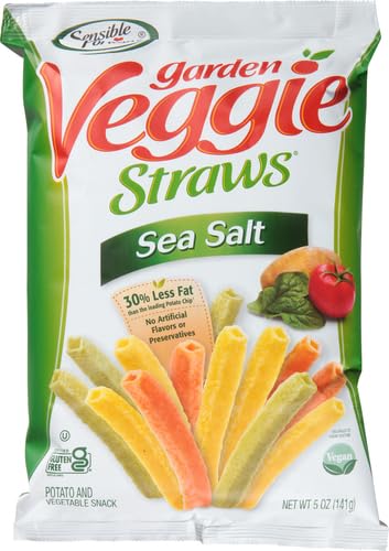 Sensible Portions Veggie Straws – Sal marina, 5 onzas