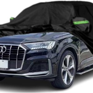 Fundas impermeables para automóvil compatibles con Audi Q7SQ7 2006-2023, para todo tipo de clima, ajuste personalizado, con puerta con cremallera Fundas impermeables para automóvil compatibles con Audi Q7SQ7 2006-2023, para todo tipo de clima, ajuste personalizado, con puerta con cremallera