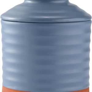 Mantequilla de mantequilla, plato de mantequilla de cerámica para mantequilla untable, colección Torsade – Baby Blue Mantequilla de mantequilla, plato de mantequilla de cerámica para mantequilla untable, colección Torsade – Baby Blue