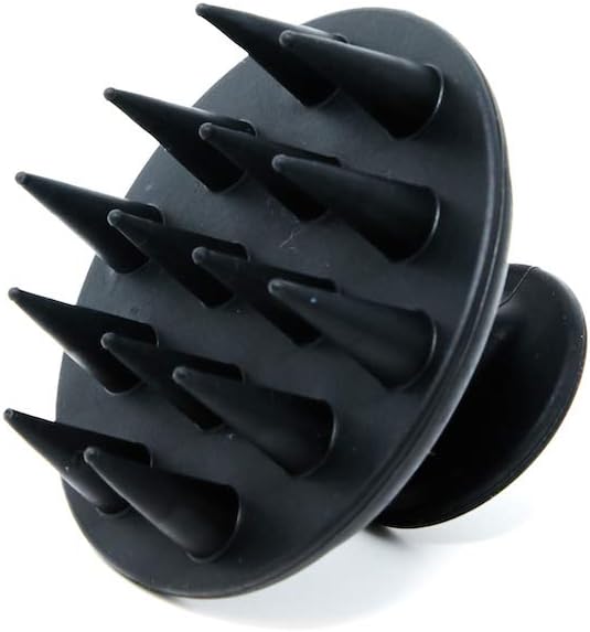 Masajeador de silicona para cabello y cuero cabelludo
