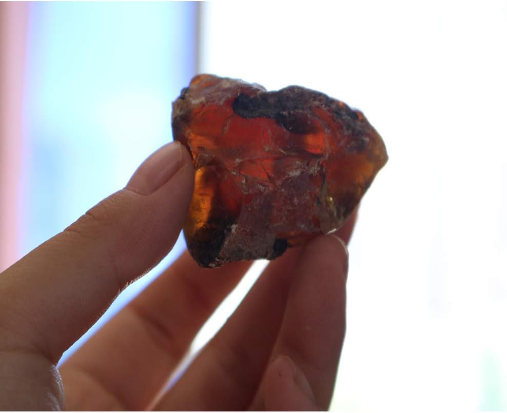Piedras naturales de ámbar áspero de 1.41 onzas, para artes, manualidades, pulir, taxis, pulido, envoltura de alambre, curación de cristales Wicca y