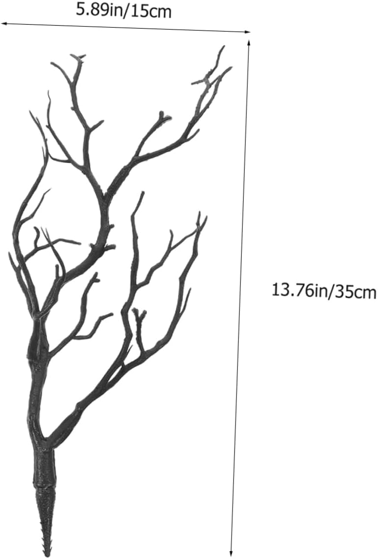 6 piezas de cuernos sintéticos, ramas artificiales, ramas de árbol, ramas de árbol pequeñas, ramas, ramas de cuernos falsos, diademas decorativas de