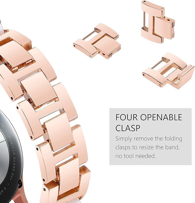 Correas compatibles con Samsung Gear S3 FrontierClassicGalaxy Watch de 1.81 pulgadas  Galaxy 3 de 1.772 pulgadas, correa de repuesto de cuero con