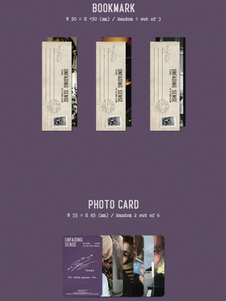 YESUNG – UNFADING SENSE 5 Mini álbum Especial Ver
