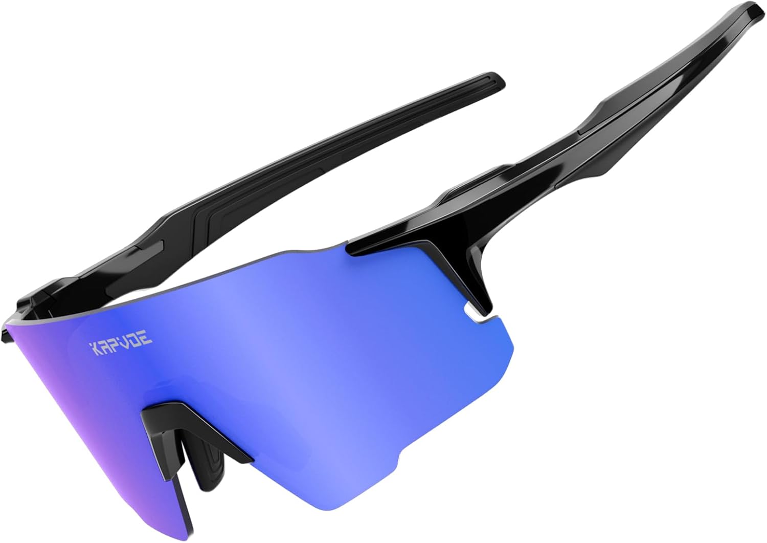 KAPVOE Gafas de sol deportivas polarizadas para ciclismo, béisbol, bicicleta de montaña, correr, MTB, triatlón, golf, para hombres y mujeres