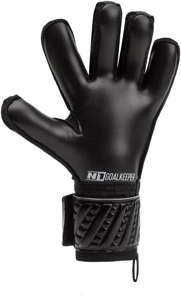 N1 Goalkeeper gloves Cronos SSG Pro. Guantes de fútbol con corte híbrido roll-negativo y látex alemán SSG Pro. Guantes de portero de fútbol, ajuste