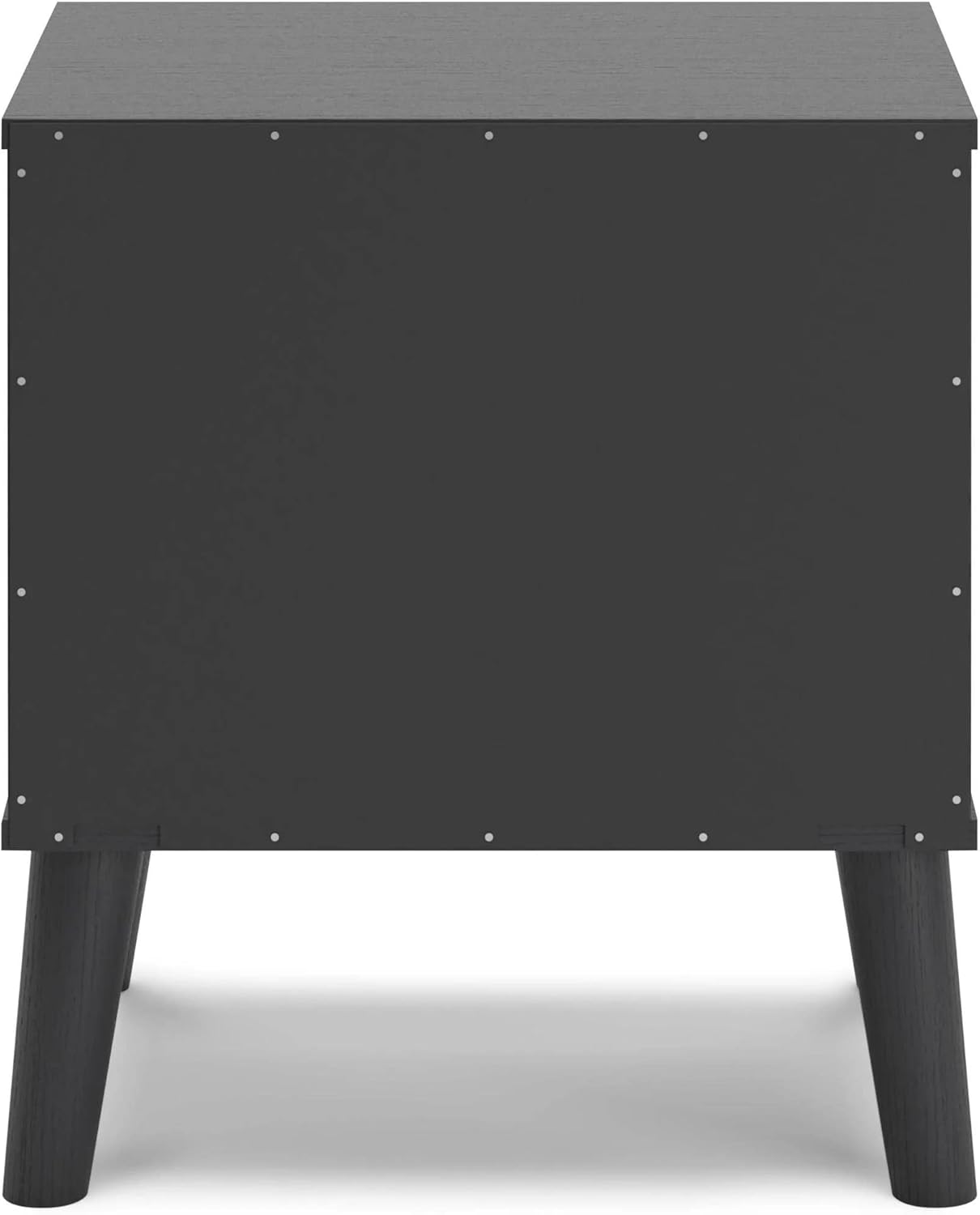 Signature Design by Ashley One Night Stand Charlang Mid-Century Moderna Mesita de noche con 1 cajón, 20 pulgadas de ancho x 15 pulgadas de