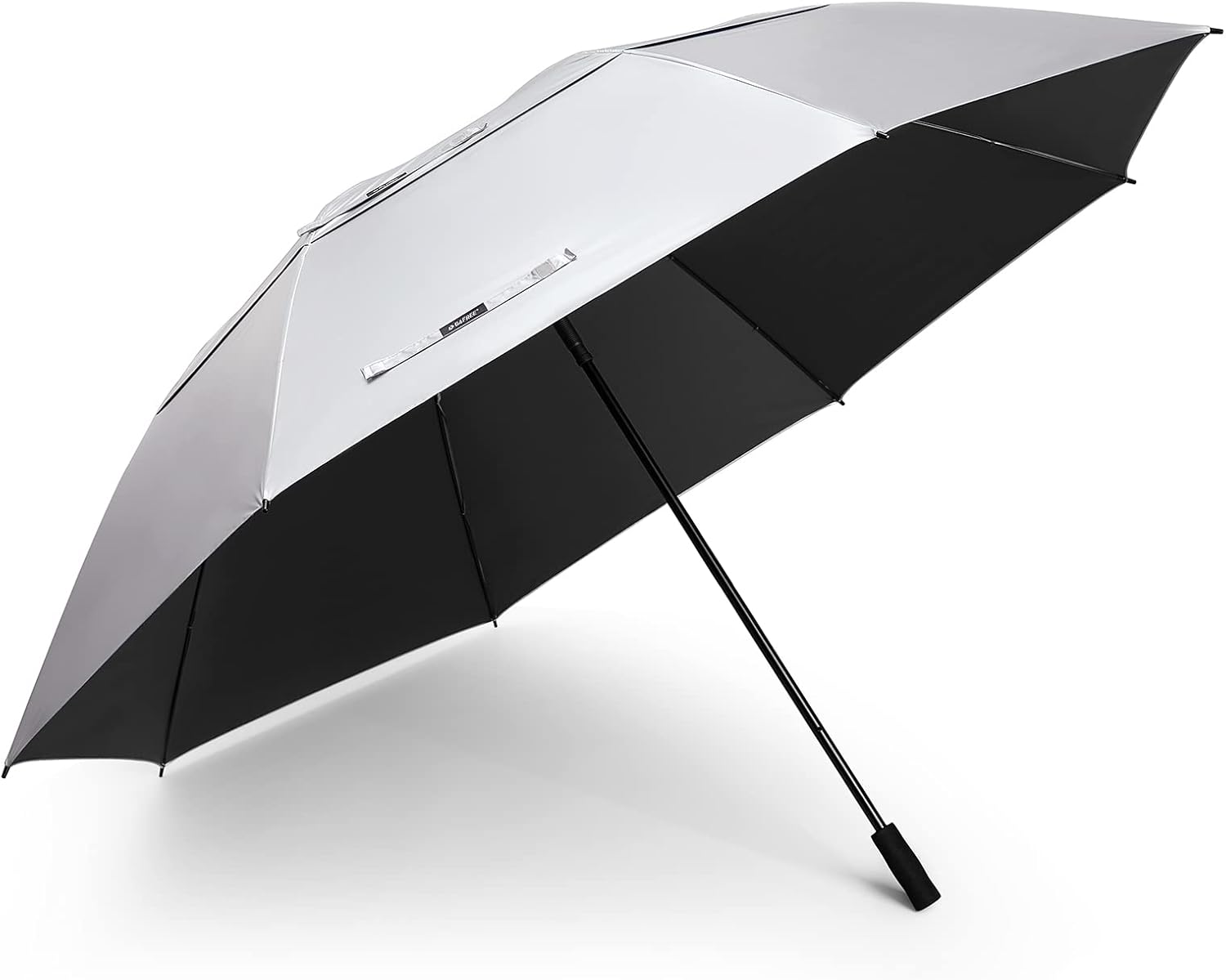 G4Free Paraguas de golf grande de 80 pulgadas con doble dosel ventilado, resistente al viento, paraguas de 6.6 pies para exteriores, paraguas