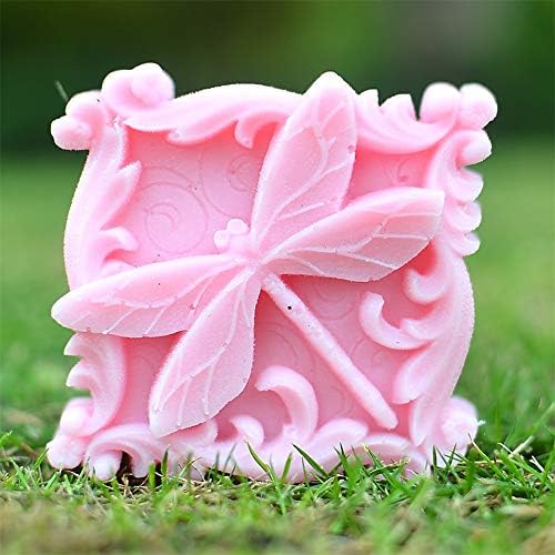 FUXIMI – Moldes de silicona para libélula, hermosos insectos, arte de silicona, moldes para velas de flores, moldes de libélula, moldes hechos a