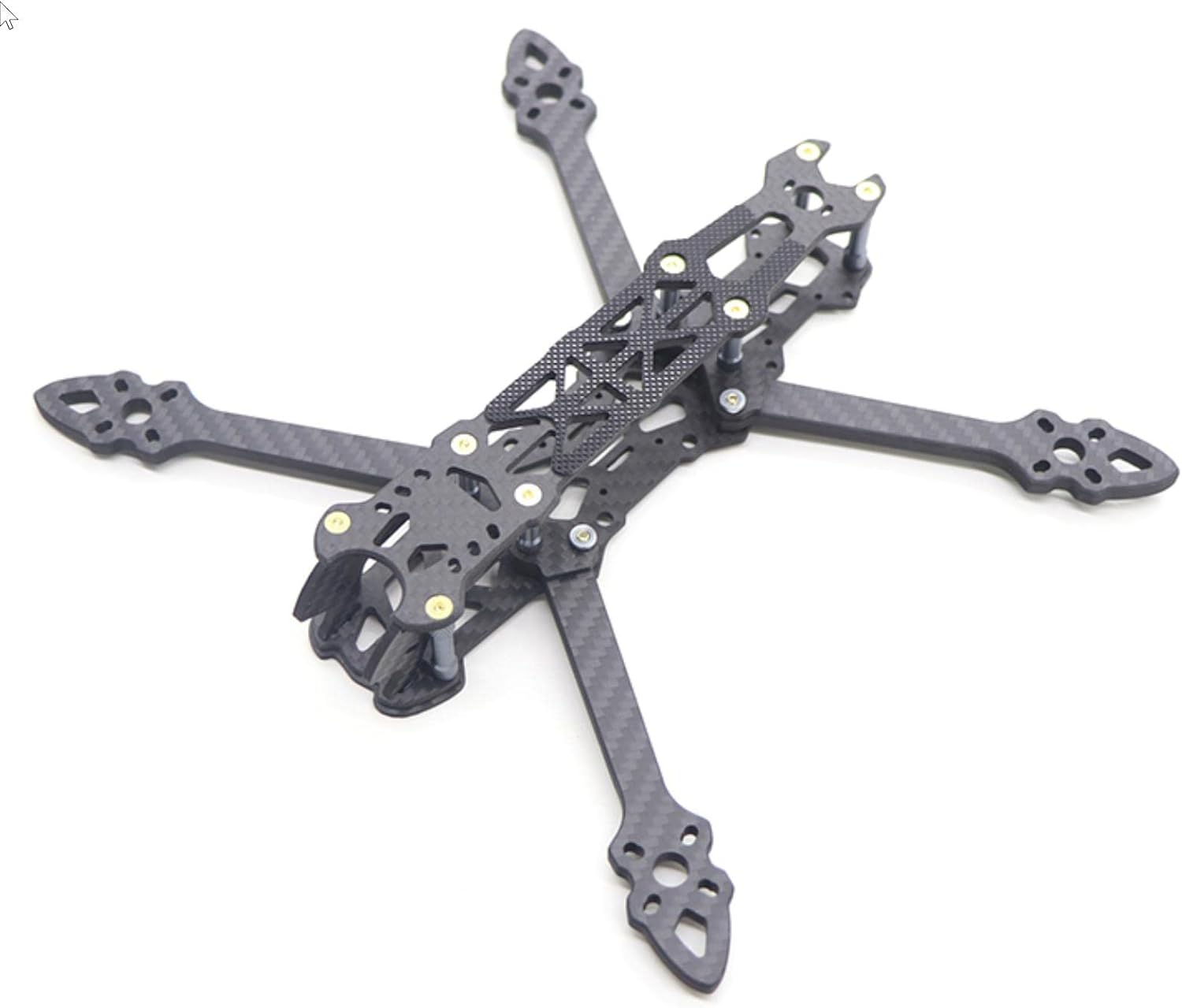 5 pulgadas fibra de carbono FPV Racing Drone Quad Quadcopter Frame con brazo de 0.197 in