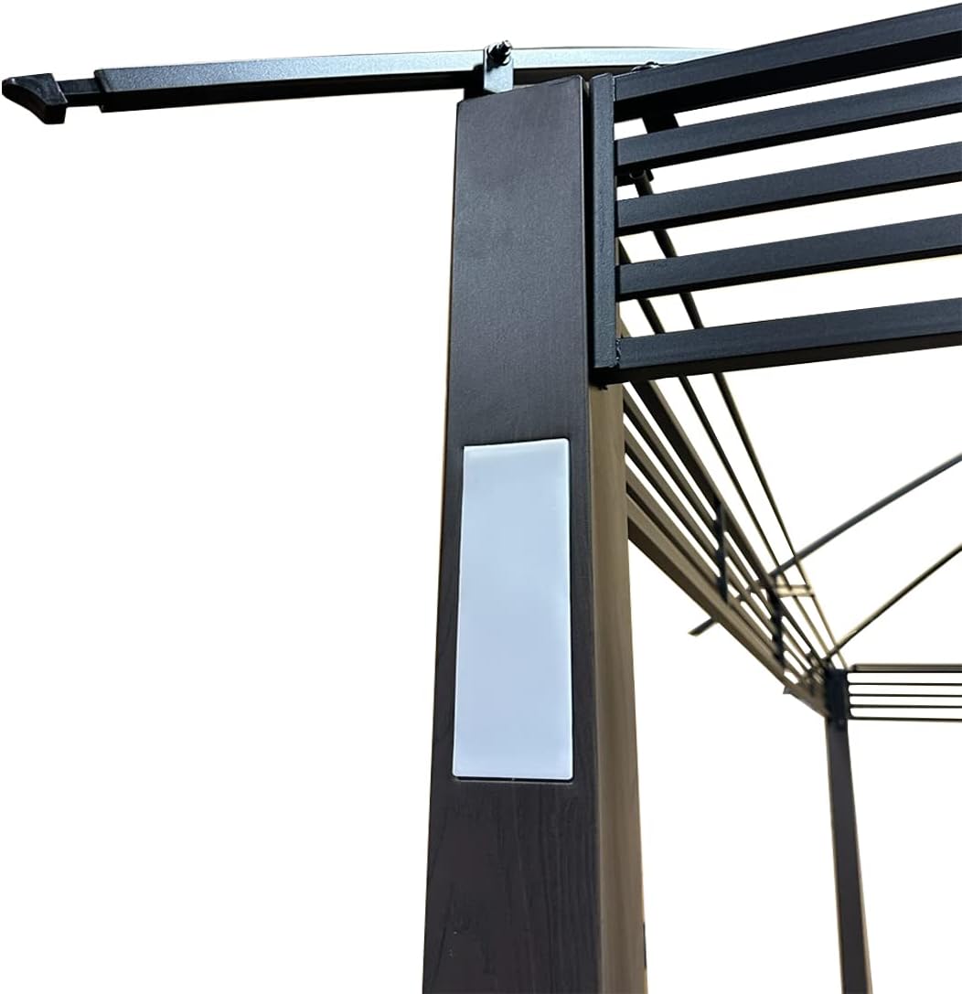 Garden Winds Cubierta superior de repuesto para toldo compatible con The Crestfield 11 x 13 (modelos A101017510, A101017511, A111020900) Sunjoy