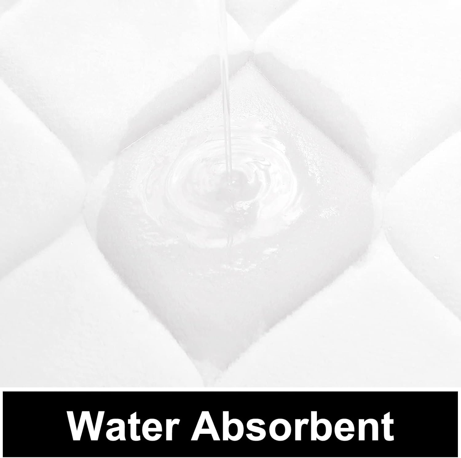 Colorxy – Alfombra de baño de espuma viscoelástica, ultrasuave y antideslizante, absorbe el agua, lavable a máquina, tapete para suelos de cocina y