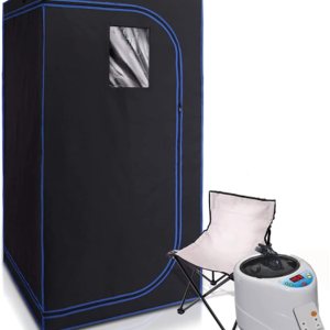 CGOLDENWALL Sauna de vapor portátil Home Personal Spa, 4L 2000W máquina de olla de vapor puede continuar generando vapor durante 99 minutos, sala de CGOLDENWALL Sauna de vapor portátil Home Personal Spa, 4L 2000W máquina de olla de vapor puede continuar generando vapor durante 99 minutos, sala de