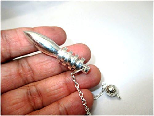 Jet Egyptian 4 Plate Isis Karnak Silver Pendulum 4 Ring Chamber Reiki Wiccan Free Booklet Jet International Crystal Therapy Healing Dowsing La