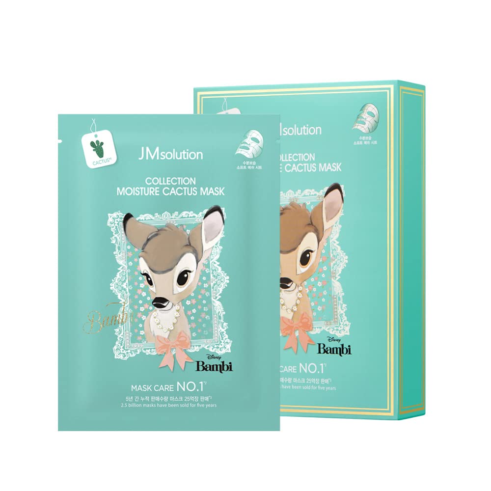 JMsolution Disney Collection – Máscara facial coreana para el cuidado de la piel 10EA