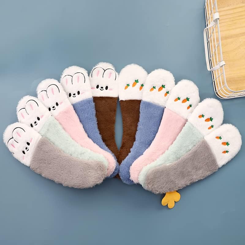 2 pares de fundas de asiento de inodoro, almohadilla gruesa pegajosa para asiento de inodoro, precioso asiento de inodoro de invierno, lavable,