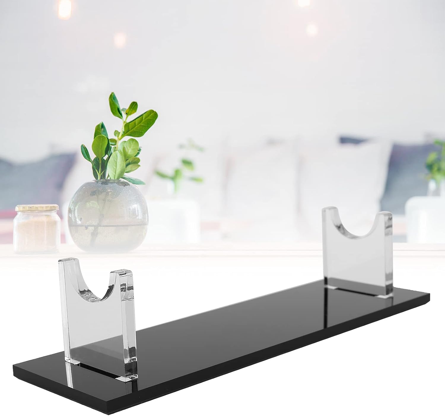 Acrylic Sword Stand Holder Tabletop Sword Display Storage Rack for Home Shop Transparent Clear Sword Stand Sword Display