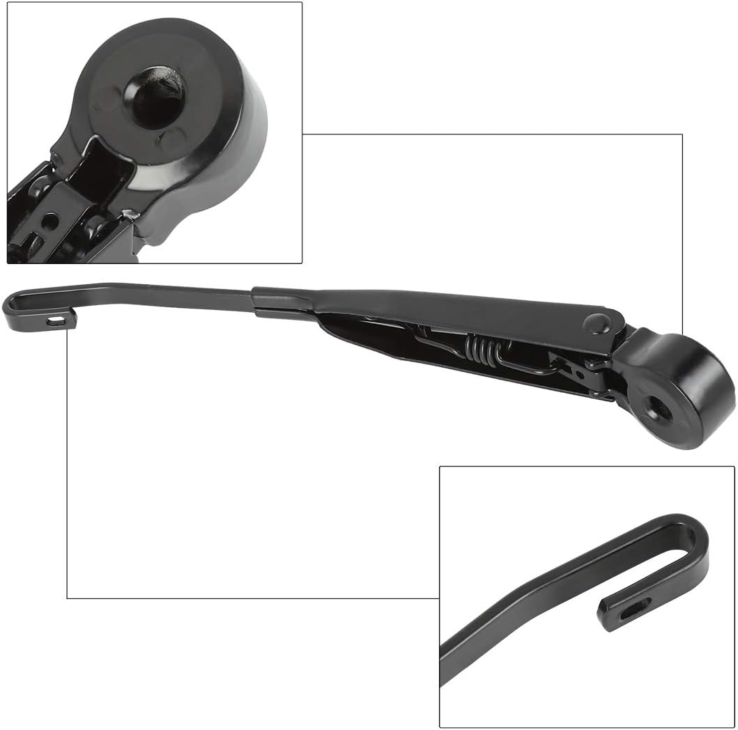 X AUTOHAUX Brazo de limpiaparabrisas trasero para Jeep Grand Cherokee 99-0.039 – 9.449 in 9 pulgadas