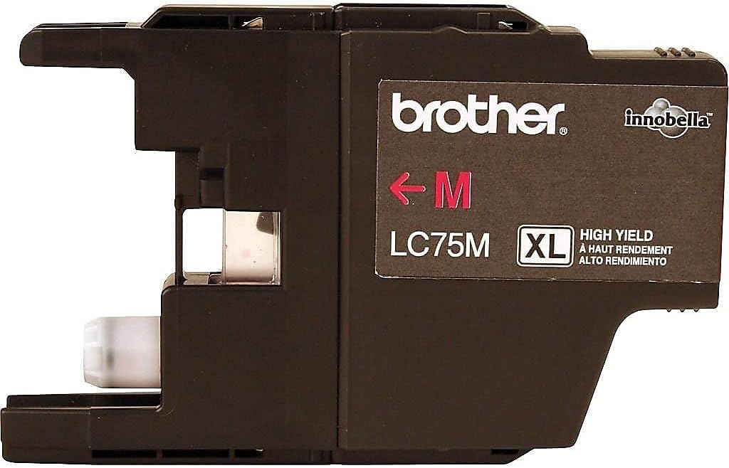 Brother Impresora LC75M Alto Rendimiento (Serie XL) Tinta Magenta Cartucho