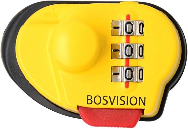 Bosvision Cerradura de pistola de gatillo de combinación de 3 dígitos para pistolas, rifles y pistolas..