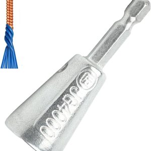 Herramienta de torsión de alambre, conector rápido, tuerca de alambre con vástago hexagonal de 14 pulgadas, enchufe de conector de alambre giratorio Herramienta de torsión de alambre, conector rápido, tuerca de alambre con vástago hexagonal de 14 pulgadas, enchufe de conector de alambre giratorio