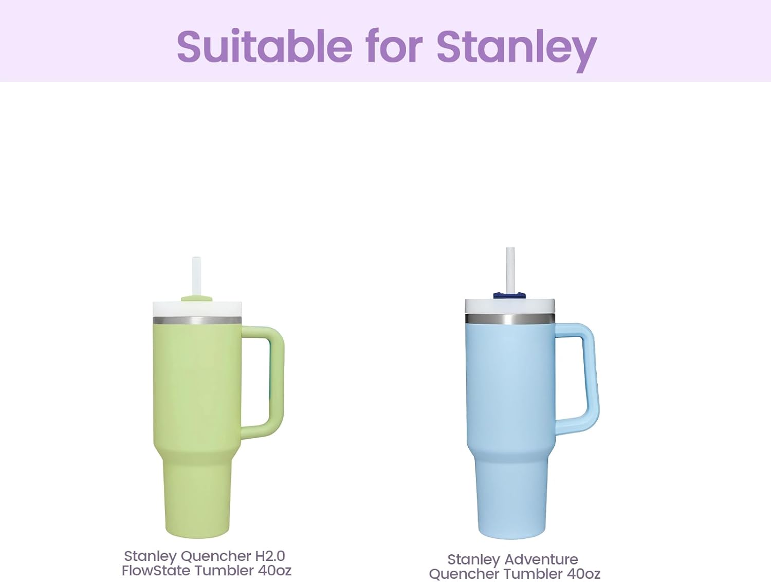 Botas de silicona para Stanley, protector inferior de copa, accesorios para Stanley Quencher H2.0 FlowState Tumbler 40ozStanley Adventure Quencher