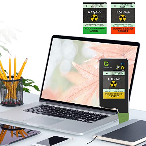 6 en 1 Greentest eco 5 Digital Food Nitrate Tester, detector de radiación de alta precisión Geiger contador medidor de calidad de agua TDS Dosímetro