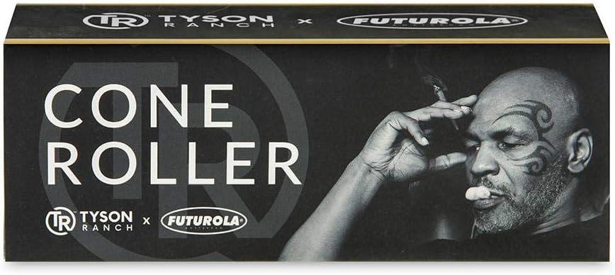 FUTUROLA Tyson Ranch – Rodillo de cono tamaño King  Máquina de laminación de cigarrillos, máquina de conos rodantes, 1 unidad (paquete de 1)