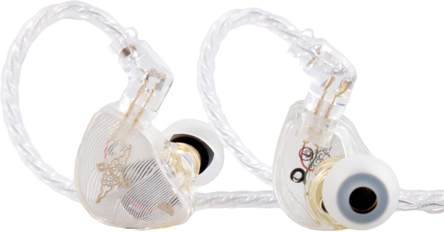 Kinboofi TANGZU WAN’ER S.G – Auriculares con monitor intrauditivo, auriculares con cable de alta fidelidad sin micrófono, auriculares deportivos con