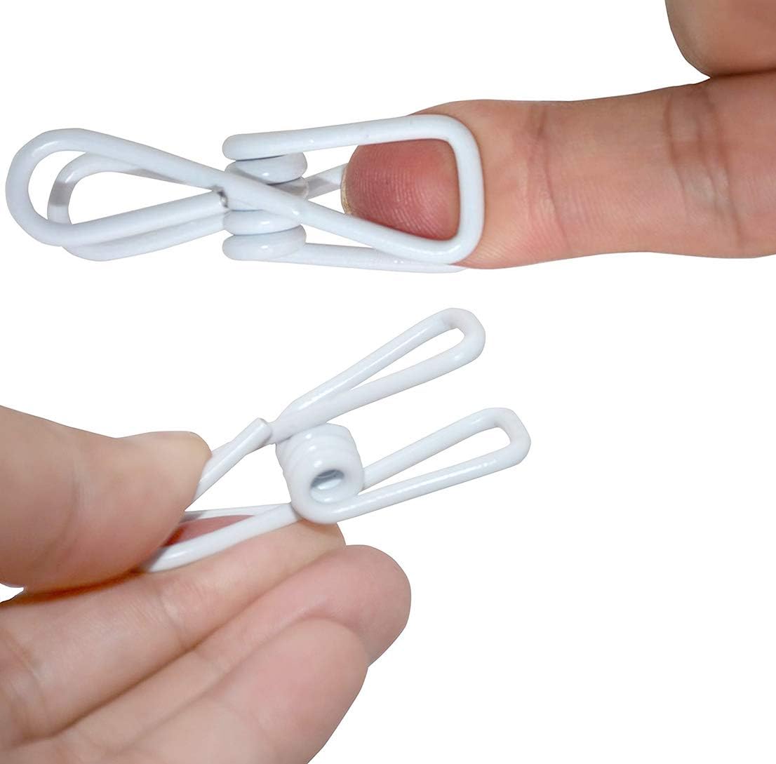 Yansanido – Juego de 30 clips de alambre de acero de 2 pulgadas (30 unidades), varios colores