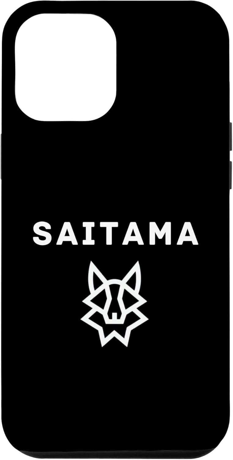Funda para iPhone 12 Pro Max Saitama con logotipo de Wolfpack Crypto Blockchain Meme Defi