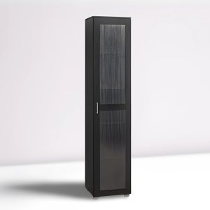 Kings Brand Furniture Romero – Armario de almacenamiento alto Curio, estantería alta perfecta para sala de estar, cocina, dormitorio y oficina, Kings Brand Furniture Romero – Armario de almacenamiento alto Curio, estantería alta perfecta para sala de estar, cocina, dormitorio y oficina,