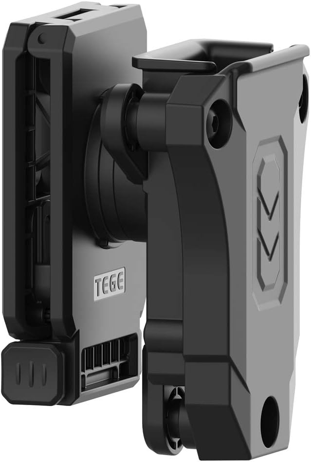 Bolsa de revista individual, universal 0.354 in .40 Mag Holder Double Stack Mag. Funda de paleta 1911 de una sola pila. Bolsa para cinturón con Adj.