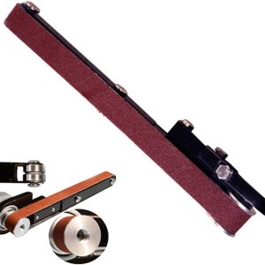 HUIOP Amoladora angular modificada, amoladora angular Máquina de banda de arena modificada para carpintería Máquina de cinturón de arena Mini HUIOP Amoladora angular modificada, amoladora angular Máquina de banda de arena modificada para carpintería Máquina de cinturón de arena Mini