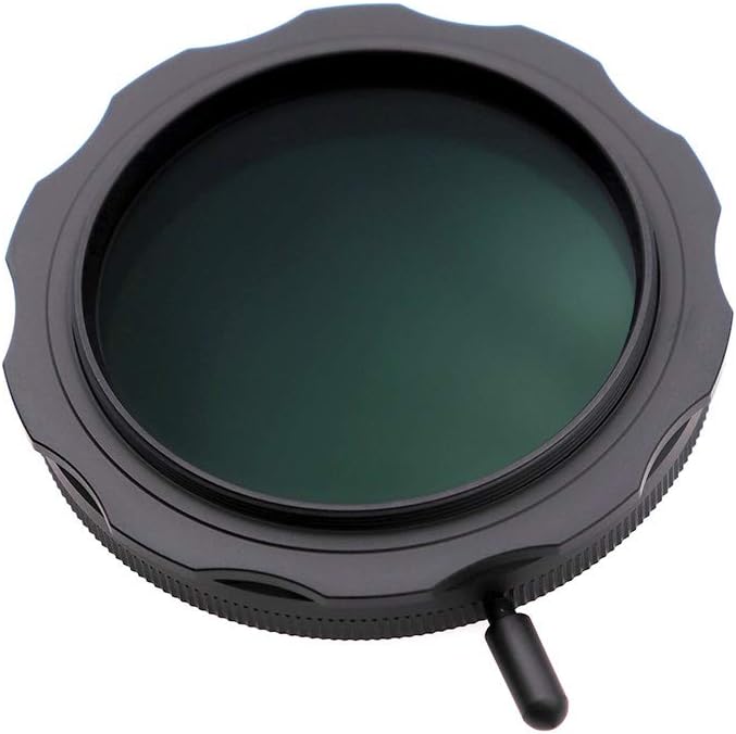 Filtro ND variable de 2.283 in, S-Pro MRC de 16 capas de nano revestimientos, más de 10 paradas ND2-ND1000 graduado de ajuste continuo, kit de paño
