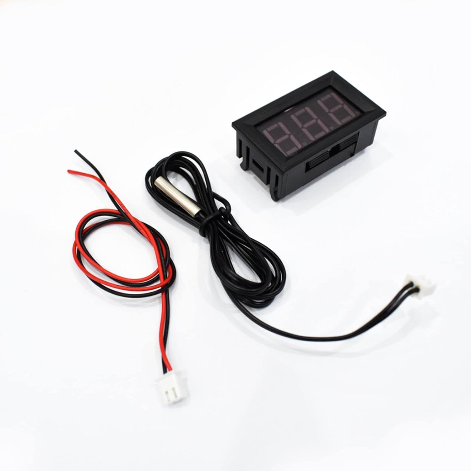 TUXING Termómetro digital para frigorífico, pantalla LCD, termostato, congelador, higrómetro electrónico de temperatura con sonda para compresor de