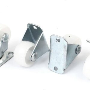 Uxcell – set de ruedas de plástico para fijar, 1 pulgada, blanco, 4unidades Uxcell – set de ruedas de plástico para fijar, 1 pulgada, blanco, 4unidades