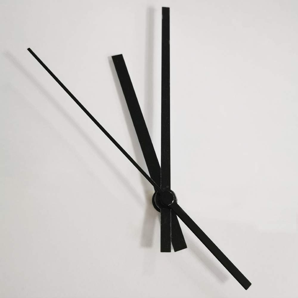 Reloj de pared de 12 pulgadas, silencioso, sin tictac, de madera de herradura, funciona con pilas, fácil de leer, reloj redondo de madera,