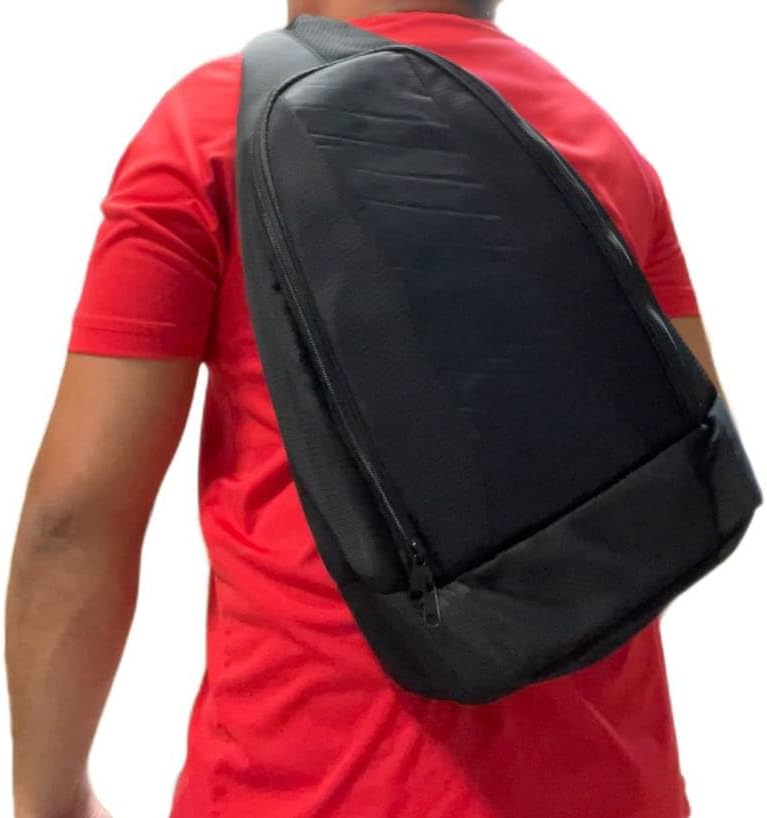 Mochila mediana ligera para hombro y pecho para hombres y mujeres, universal (12 x 5 x 16 pulgadas), compatible con laptop, teléfonos inteligentes,