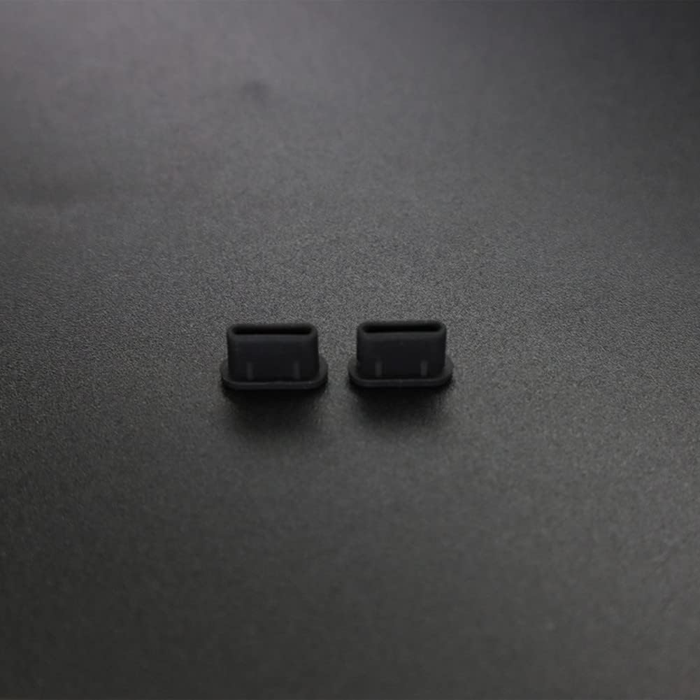 2 unids Puerto de carga Tapones antipolvo Silicona a prueba de humedad Accesorios de control remoto Piezas para DJI Mini 3 Drone Body RCRC-N1
