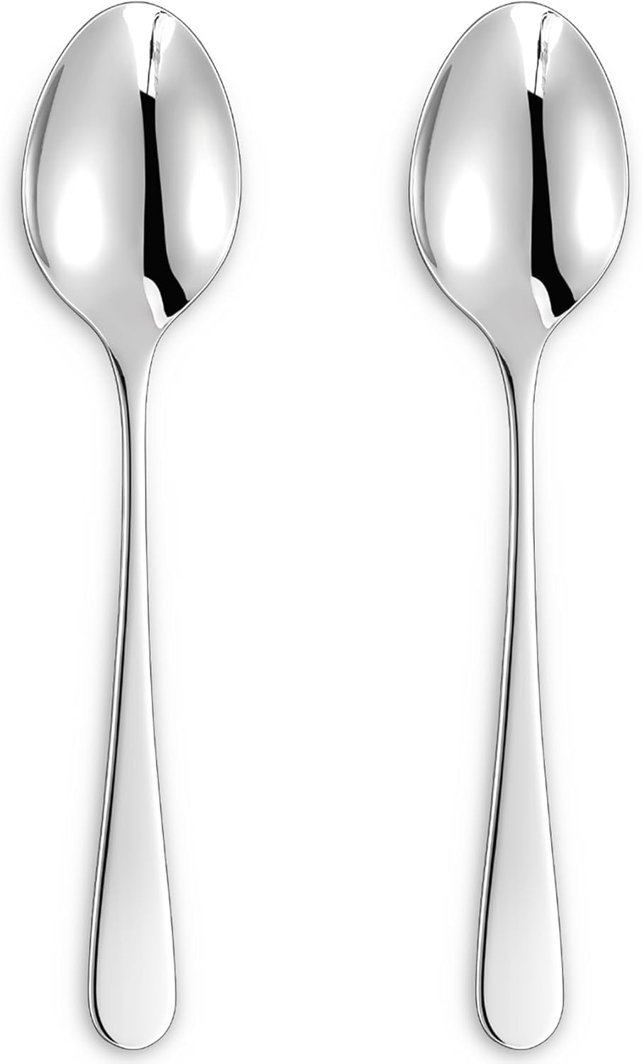 KEAWELL Louise – Juego de cucharas de servir de 9 pulgadas, acero inoxidable 1810, que une elegancia y durabilidad, exquisitos utensilios para