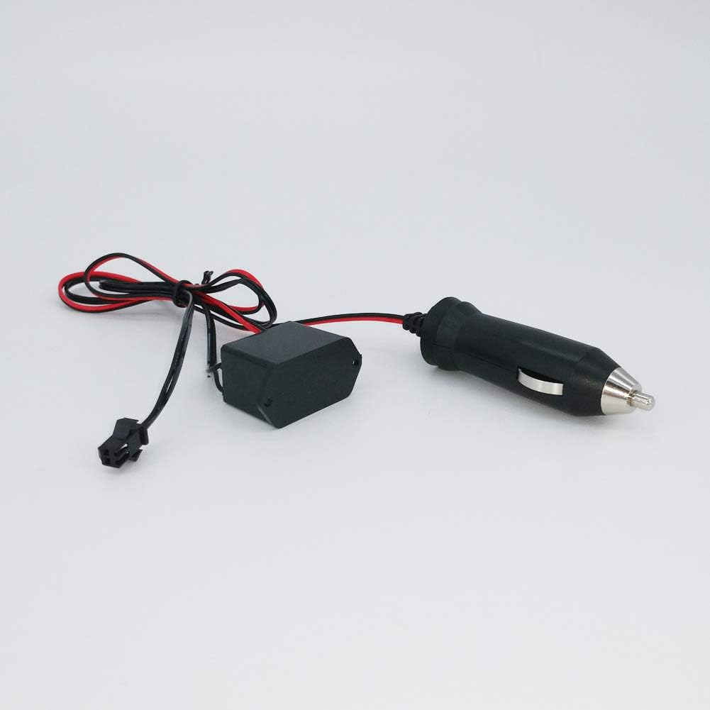 ABALDI Luces interiores de coche El Wire – Cuerda de alambre flexible de neón de 9.8ft, luces de neón de alambre electroluminiscente, luces de neón