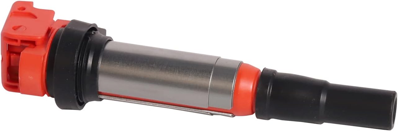 ENA Juego de 4 bobinas de encendido rojas de 1.6 L compatibles con Mini Cooper 2007 2008 2009 2010 2011 2012 2013, Cooper Countryman 2011-2016,