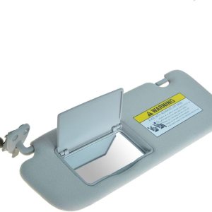 ZR 1pc Windshield Sun Shade Visor Left Driver Side Gray with Lighted Mirror 852010A750QS 85201-0A750-QSQH 852010A750QSQH ZR 1pc Windshield Sun Shade Visor Left Driver Side Gray with Lighted Mirror 852010A750QS 85201-0A750-QSQH 852010A750QSQH