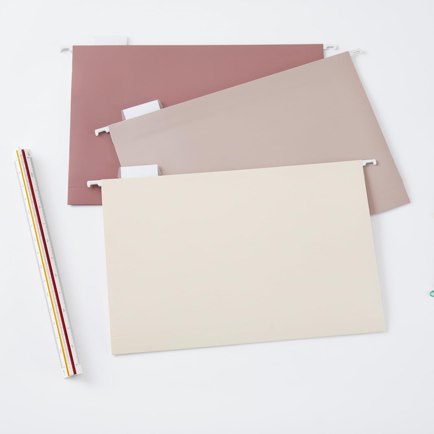 Y YOMA Paquete de 6 carpetas colgantes de capacidad extra, tamaño legal, carpeta decorativa reforzada, carpeta expandible de colores bonitos para